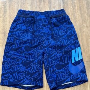 Nike Navy Logo Shorts